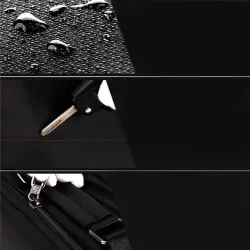 Elegante kleine Aktentasche - Umhängetasche - wasserdichtes Nylon