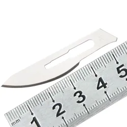 Chirurgische Klinge - Skalpell - austauschbare Messerklinge - Edelstahl - Nummer 24