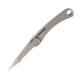 Mini multifunction knife - foldable - removable blade - titanium alloyKnives & Multitools