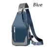 Multifunction backpack - shoulder / chest bag - USB charging port - earphones hole - waterproofBackpacks