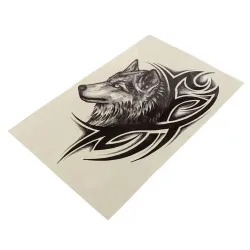 Wolf - wasserdichtes temporäres gefälschtes Tattoo