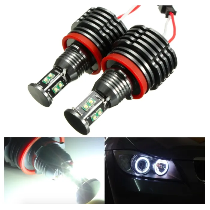 80W H8 LED Angel-Eyes Lichter - FEHLERFREI - für BMW E92 E93 E63 E70 X5
