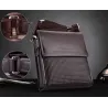 Klassische Retro-Umhängetasche - Leder