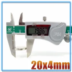 N35 - Neodym-Magnet - starke runde Scheibe - 20 mm * 4 mm