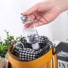 Nachfüllbare Flasche - Minibehälter - mit Haken - Händedesinfektionsmittel / Seifenspender - 30ml / 50ml