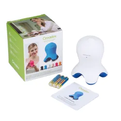 Professionelles Mini-Massagegerät - Entspannung - Schmerzlinderung - mit LED - Tintenfischform