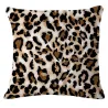 Decorative cushion cover - animal leopard print - 45 cm * 45 cmCushion covers