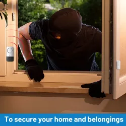 Tür-/Fenster-Magnetsensor – Alarm – kabellos – Diebstahlschutzsystem