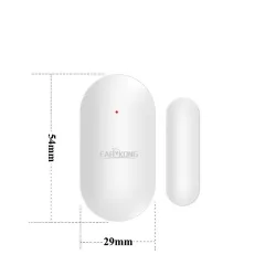 Tür- und Fensteröffnungssensor - Alarm - Reedschalter - Wireless - Wifi - Haussicherheit - 10 Stück