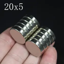 N35 - neodymium magnet - strong round disc - 20 mm * 5mmN35