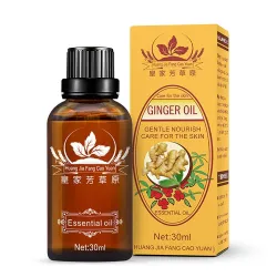 Ätherisches Ingweröl - Lymphdrainage - Massage - Anti-Aging-Serum - Gesichts-/Körperpflege - 30 ml