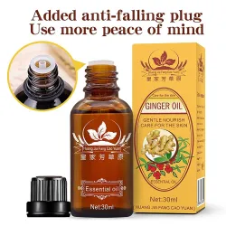 Ätherisches Ingweröl - Lymphdrainage - Massage - Anti-Aging-Serum - Gesichts-/Körperpflege - 30 ml