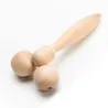 Augen- / Gesichts- / Körpermassagegerät - Holzrolle