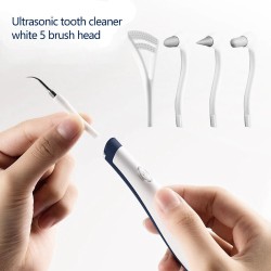 Universeller elektrischer Zahnreiniger – Ultraschall Zahnsteinentferner – Fleckentferner – Aufhellung – 5 in 1 Set