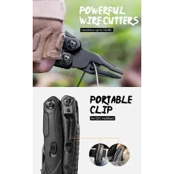 Roxon CM1349 - 14 in 1 multitool - folding plier - multipurpose knife - survival toolKnives & Multitools