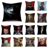 Dekorativer Kissenbezug - Halloween / Horror / Annabelle bedruckt - 45 cm * 45 cm