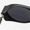 Stilvolle runde Sonnenbrille - UV 400 - Unisex - Punk-Stil