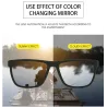 Classic square sunglasses - polarized - flexible rubber - unisexSunglasses