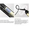 Professioneller 2-in-1-Haarglätter - Lockenwickler - Titan - LCD-Digitalanzeige