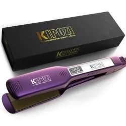 2 in 1 professional wide straightener - curler - digital LCD display - dual VoltageHair straighteners