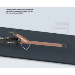 Professional hair curler - ceramic cone - 9mm - 13mmHair straighteners