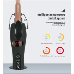 Professioneller Lockenwickler - Keramikkegel - 9 mm - 13 mm