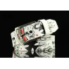 Fashionable leather belt - metal buckle - punk style - skull / skeleton pattern - unisexBelts