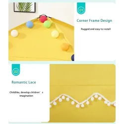 Kids tent - play house - foldableKids
