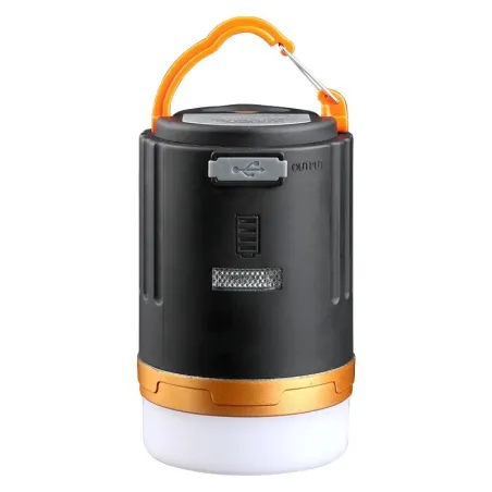 Multifunktionales Campinglicht - wasserdichte Lampe - Laterne - mit Fernbedienung - LED - USB - wiederaufladbar