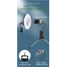 Campingventilator mit Licht - tragbare Lampe - LED - USB
