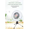 Camping fan with light - portable lamp - LED - USBOutdoor & Camping