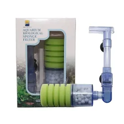 Aquarium air pump - biochemical filter - double foam sponge - ultra quietPumps