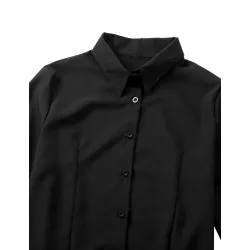 Elegante Bodys - Langarmbluse - mit Knöpfen