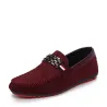 Fashionable men's loafers - shallow suede shoesShoes