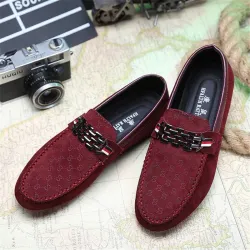 Fashionable men's loafers - shallow suede shoesShoes