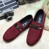 Fashionable men's loafers - shallow suede shoesShoes