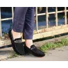 Modische Herrenloafer - flache Wildlederschuhe