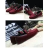 Fashionable men's loafers - shallow suede shoesShoes