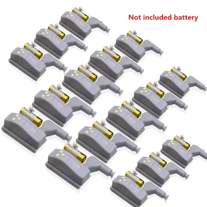 Internal hinge light - wardrobe - cupboard - LED induction lamp - 16 piecesFurniture