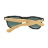 Klassische Retro-Sonnenbrille - Bambusholz - UV400 - Unisex