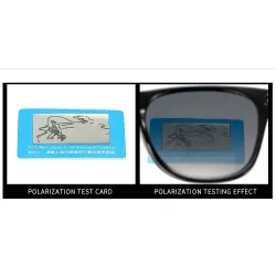 Stilvolle Sonnenbrille - polarisiert - Holzrahmen - Unisex
