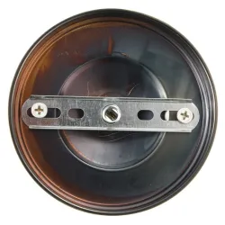 Sockel für Retro-Deckenleuchte - runder Halter - mit Haken - 105 mm