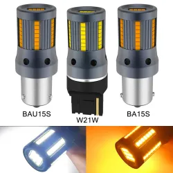 Auto Blinker - LED Birne - P21W 1156 - BAU15S PY21W - 7440 W21W - 2 Stück