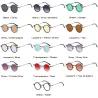 Runde Retro-Sonnenbrille - Steampunk-Stil - UV400 - Unisex