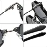 Runde Retro-Sonnenbrille - Steampunk-Stil - UV400 - Unisex