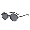 Modische quadratische Polygon-Sonnenbrille - UV400