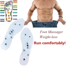 Magnetische Fußtherapie – Silikon-Schuheinlagen – Abnehmen – Abnehmen