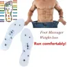 Magnetic foot therapy - silicone shoe insoles - slimming - weight lossFeet