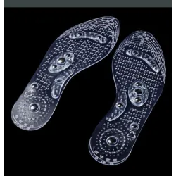 Magnetische Fußtherapie – Silikon-Schuheinlagen – Abnehmen – Abnehmen