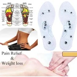 Magnetic foot therapy - silicone shoe insoles - slimming - weight lossFeet